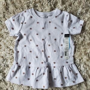 Okie dokie peplum tshirt